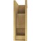 Ekena Millwork 11"W x 22"D x 33"H Classic Alma Rough Cedar Woodgrain TimberThane Corbel, Primed Tan CORUR11X22X33ALMRCPR - alternate 3
